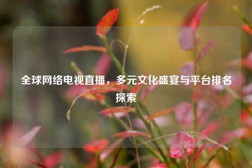 全球网络电视直播,多元文化盛宴与平台排名探索