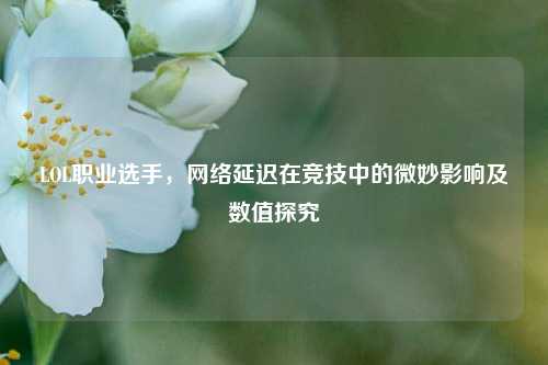 LOL职业选手,网络延迟在竞技中的微妙影响及数值探究
