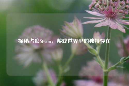 探秘占狼Steam，游戏世界里的独特存在