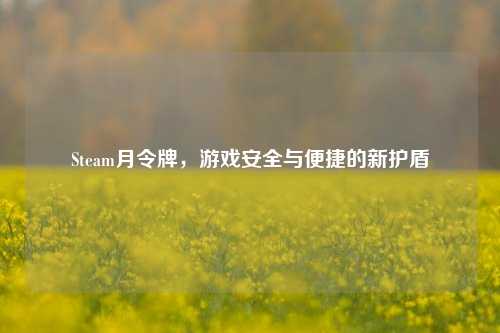 Steam月令牌，游戏安全与便捷的新护盾