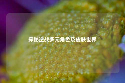 探秘逆战多元角色及皮肤世界
