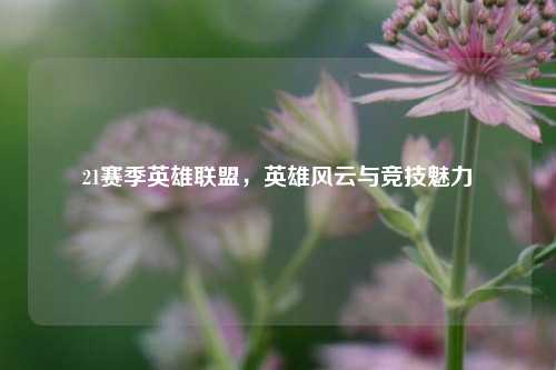 21赛季英雄联盟，英雄风云与竞技魅力
