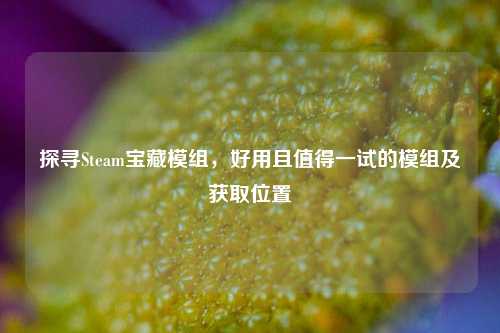 探寻Steam宝藏模组，好用且值得一试的模组及获取位置