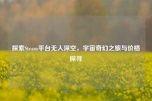 探索Steam平台无人深空，宇宙奇幻之旅与价格探寻