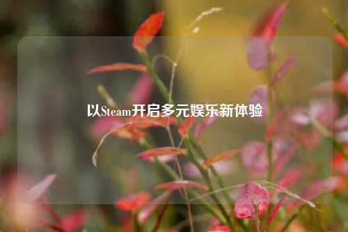 以Steam开启多元娱乐新体验